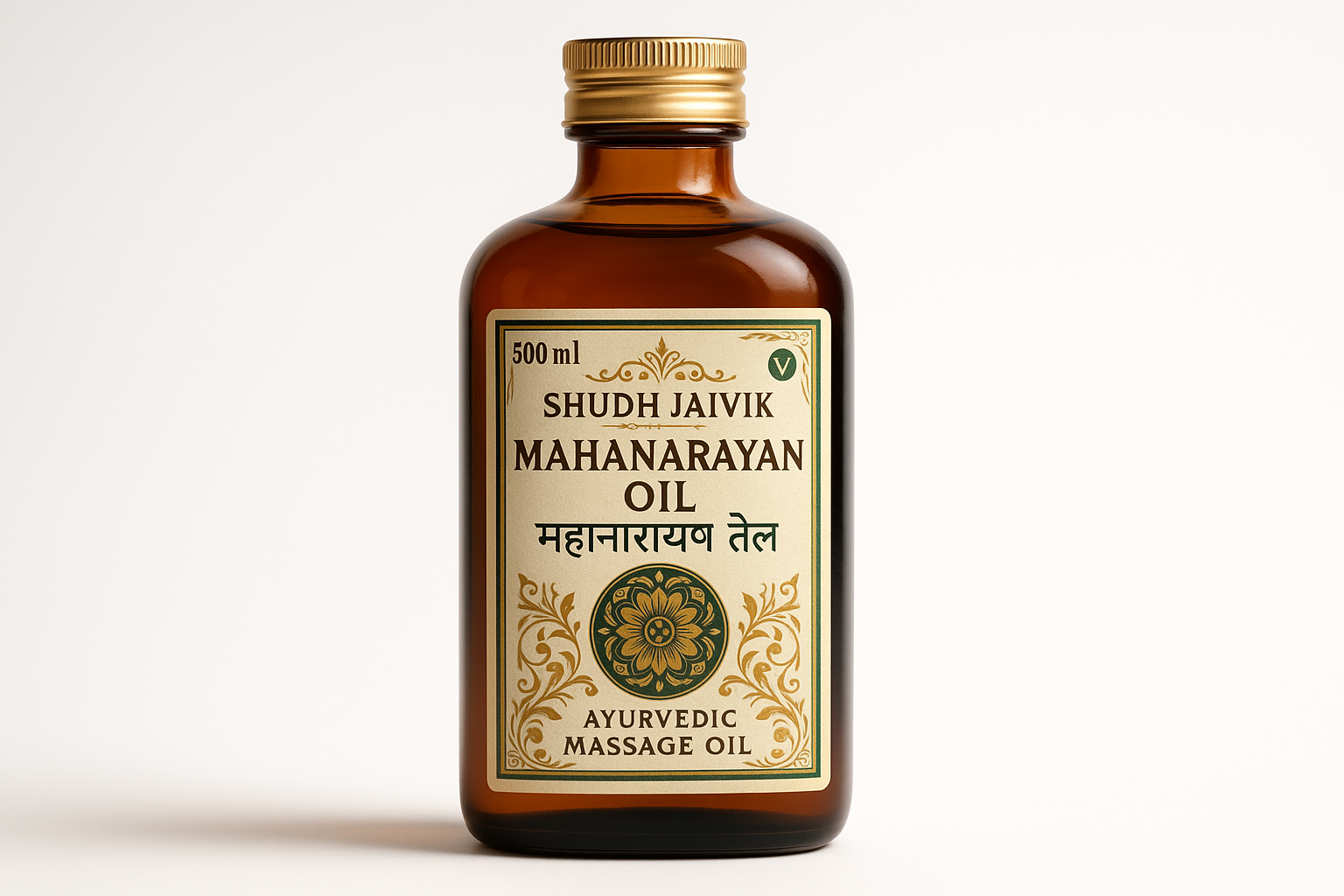 Shudh Jaivik Mahanarayan Oil - Premium Packaging