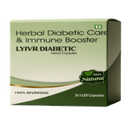 LYIVR DIABETIC - Herbal Diabetic Care & Immune Booster 60 Capsules - ALU ALU blister packing