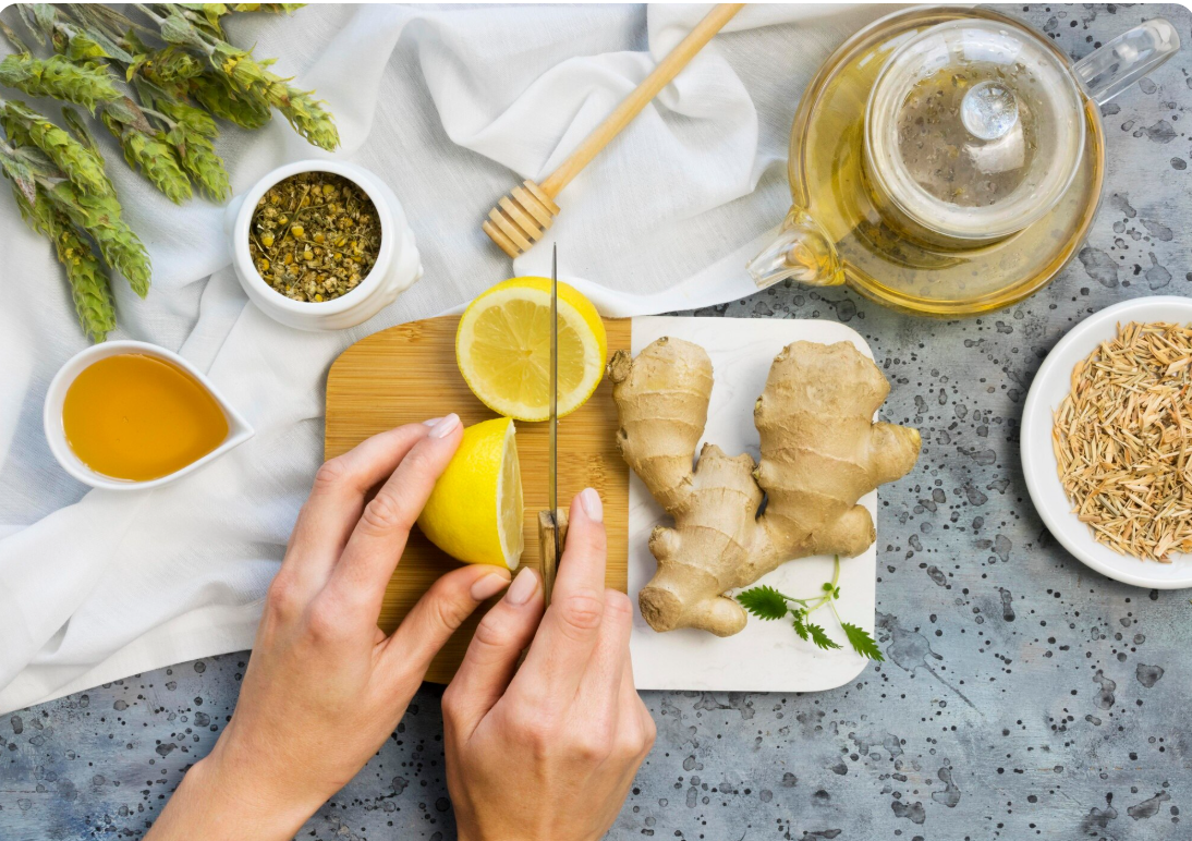 KLEDIA Herbal Cough Syrup - Fast Acting Relief with Ginger, Tulsi & Honey (100ml)