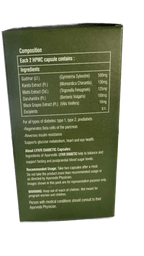 LYIVR DIABETIC - Herbal Diabetic Care & Immune Booster Capsules (60 Capsules) Jar