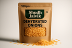 Dehydrated Onions with 100gm label