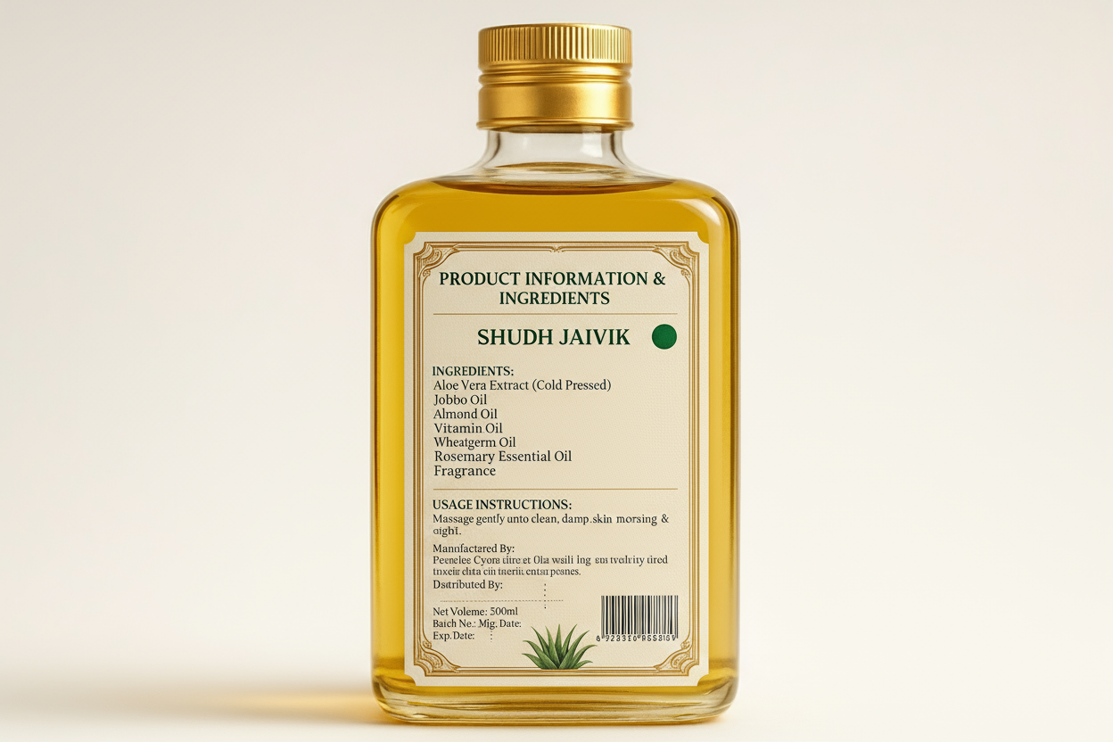 Back Label - Ingredients