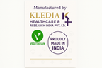 Manufactured by KLEDIA Healthcare