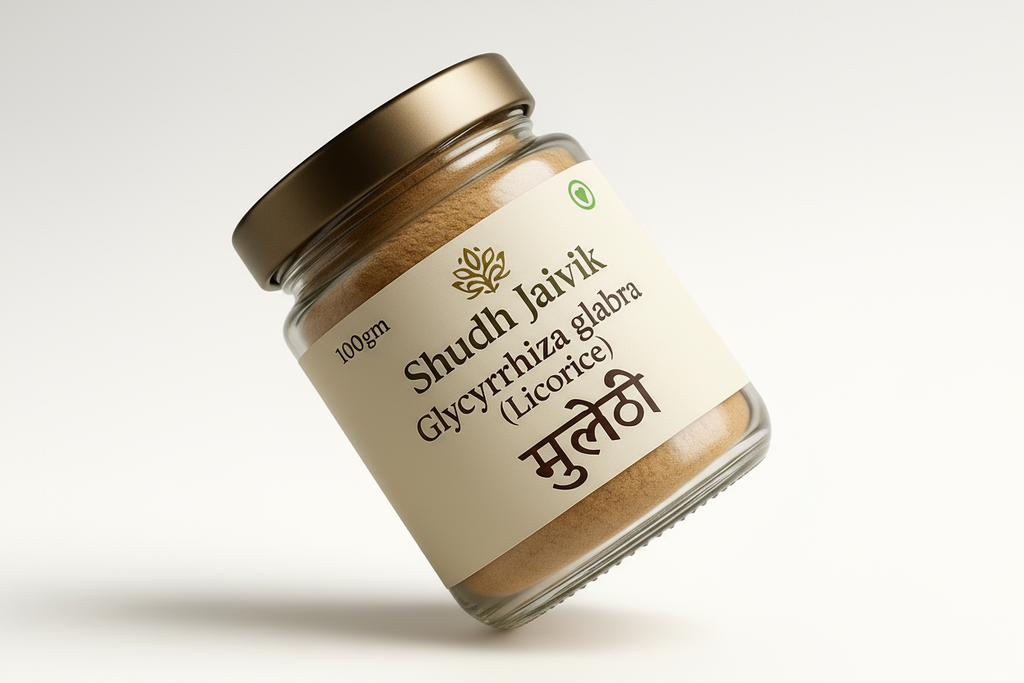 Shudh Jaivik Licorice - 45° Angle View