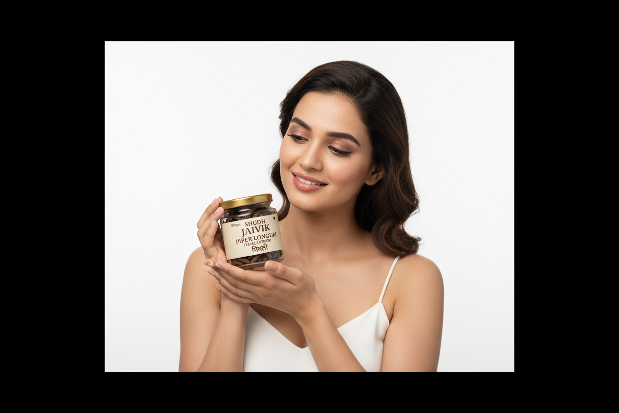 Lifestyle Model Holding Product