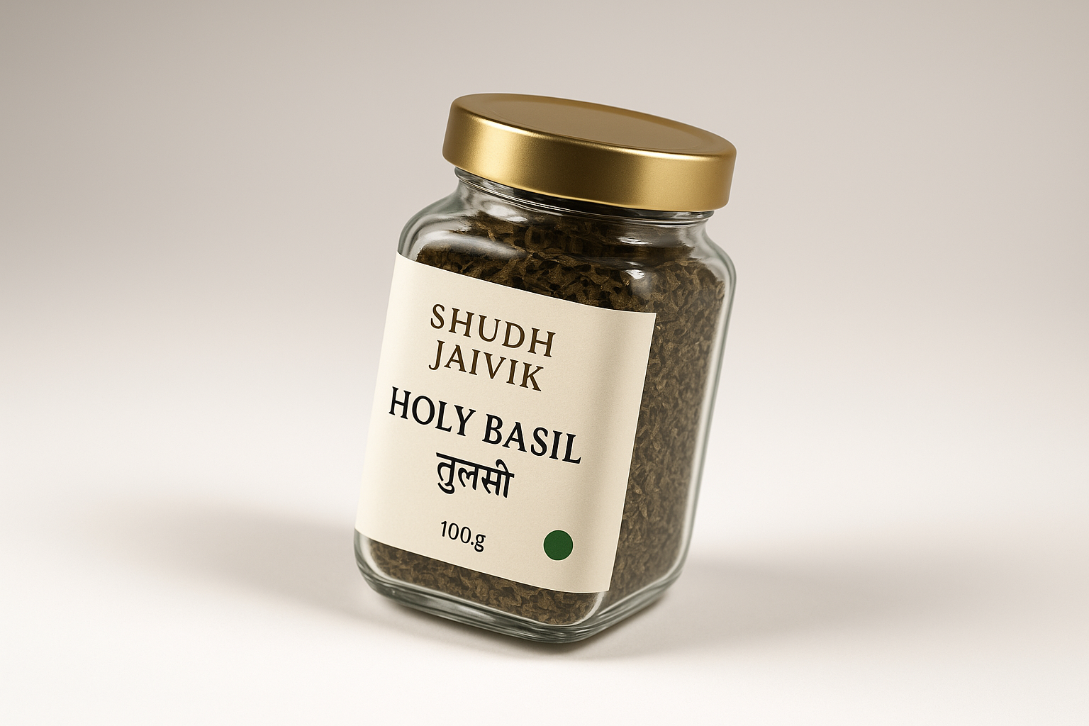 Shudh Jaivik Holy Basil - 45° Perspective