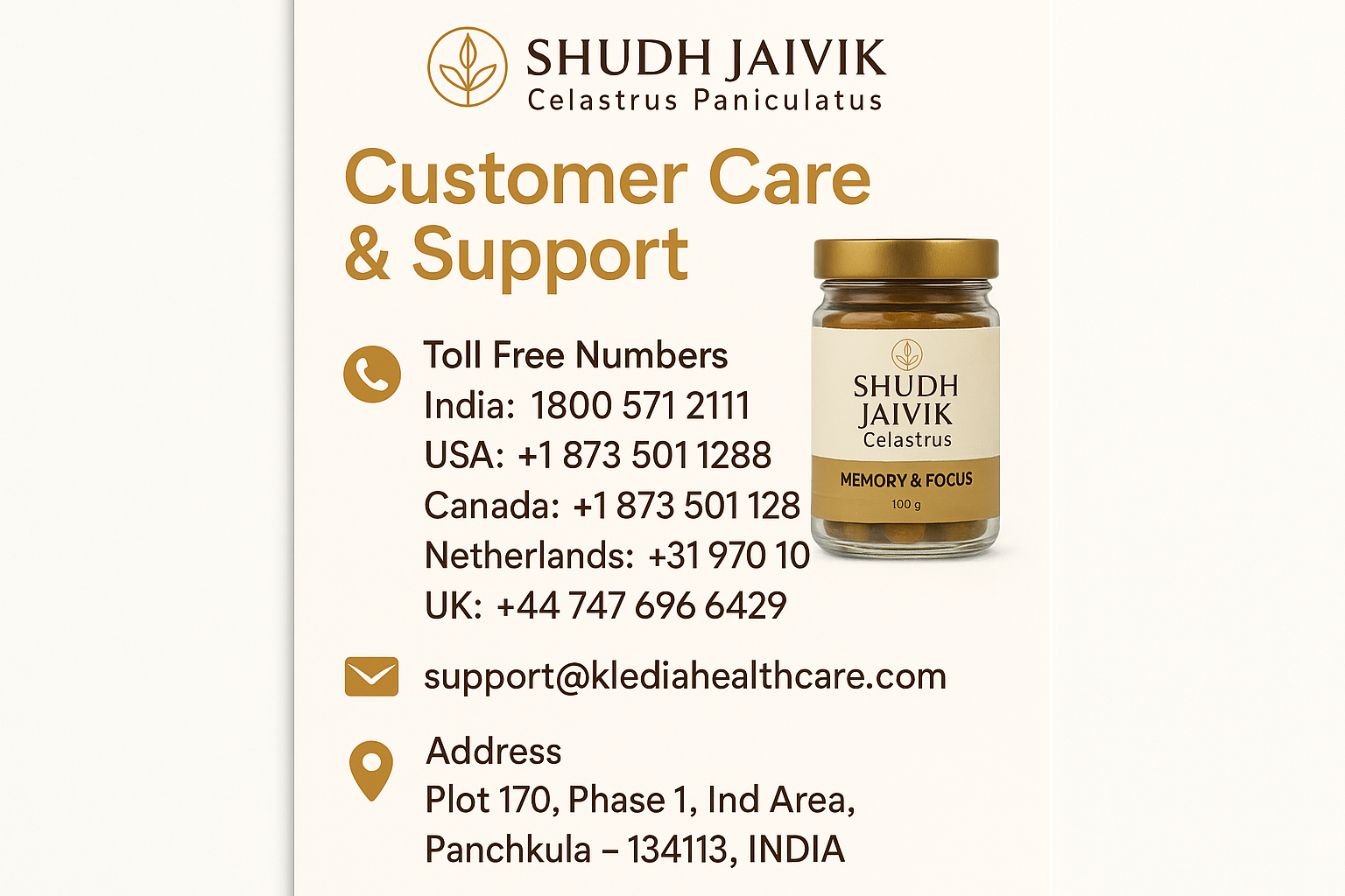 Customer Care Information