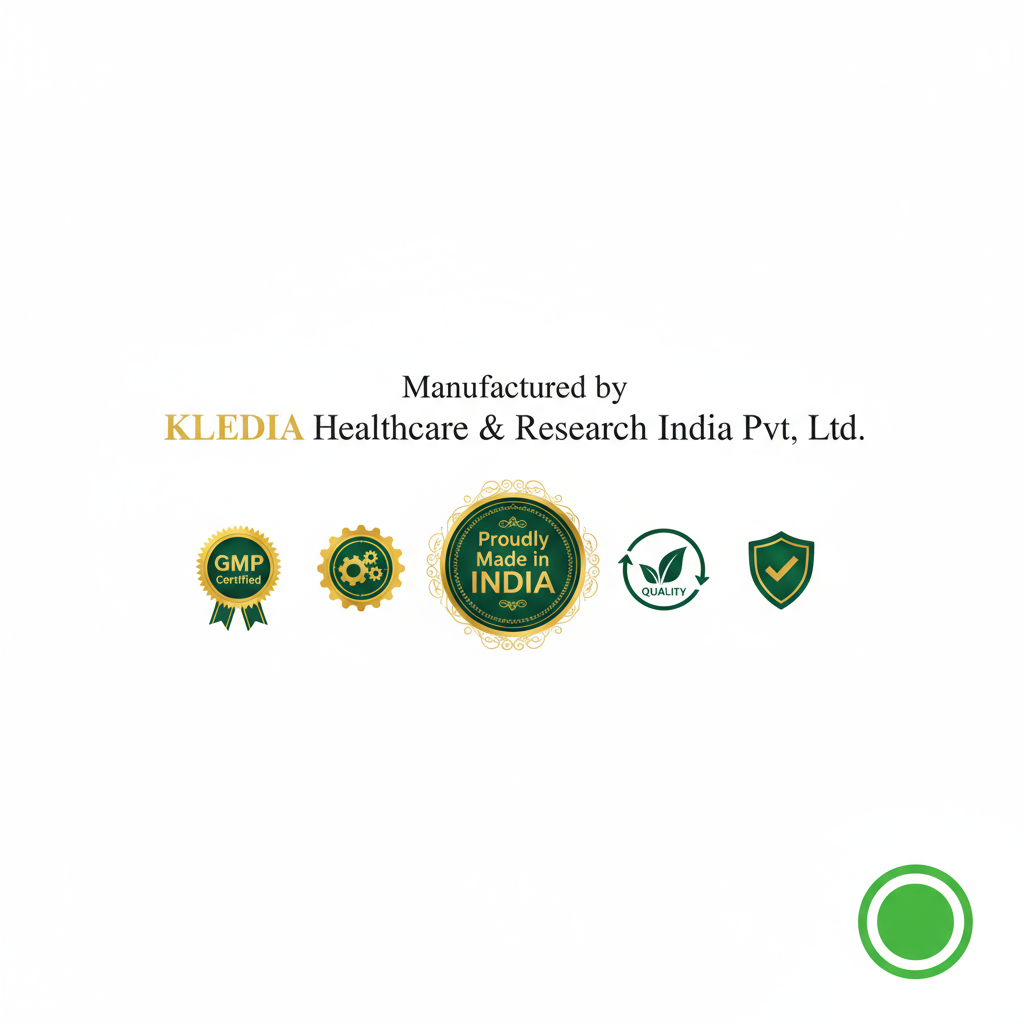 Manufactured by KLEDIA Healthcare