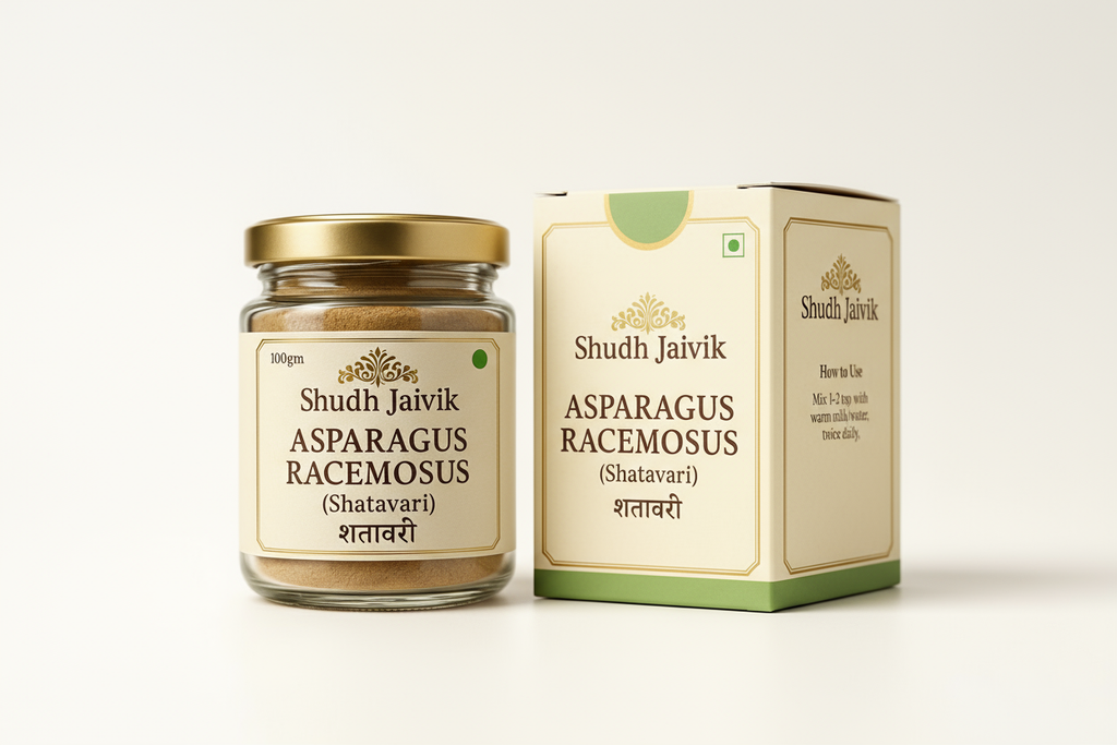 Shudh Jaivik Shatavari - With Box