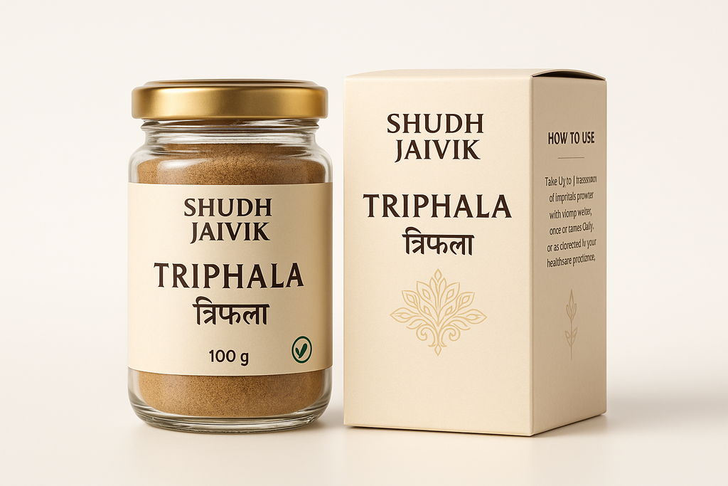 Shudh Jaivik Triphala - With Box