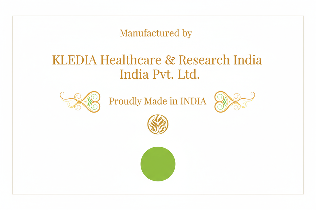 Manufactured by KLEDIA Healthcare