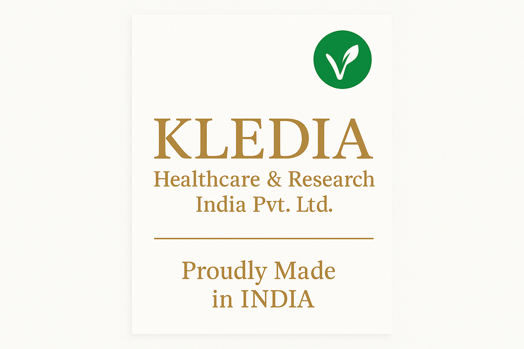 Manufactured by KLEDIA Healthcare