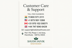 Customer Care Contact Information