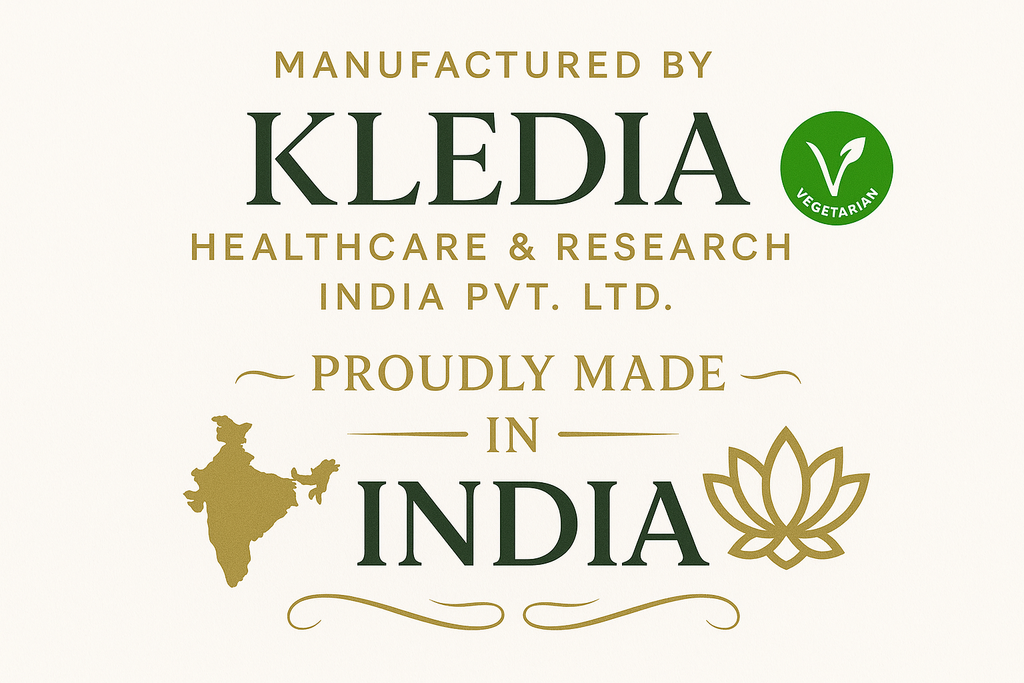 Manufactured by KLEDIA Healthcare
