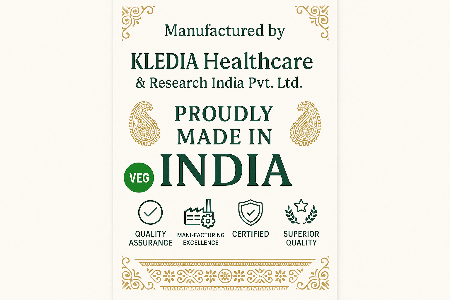 Manufacturer Information