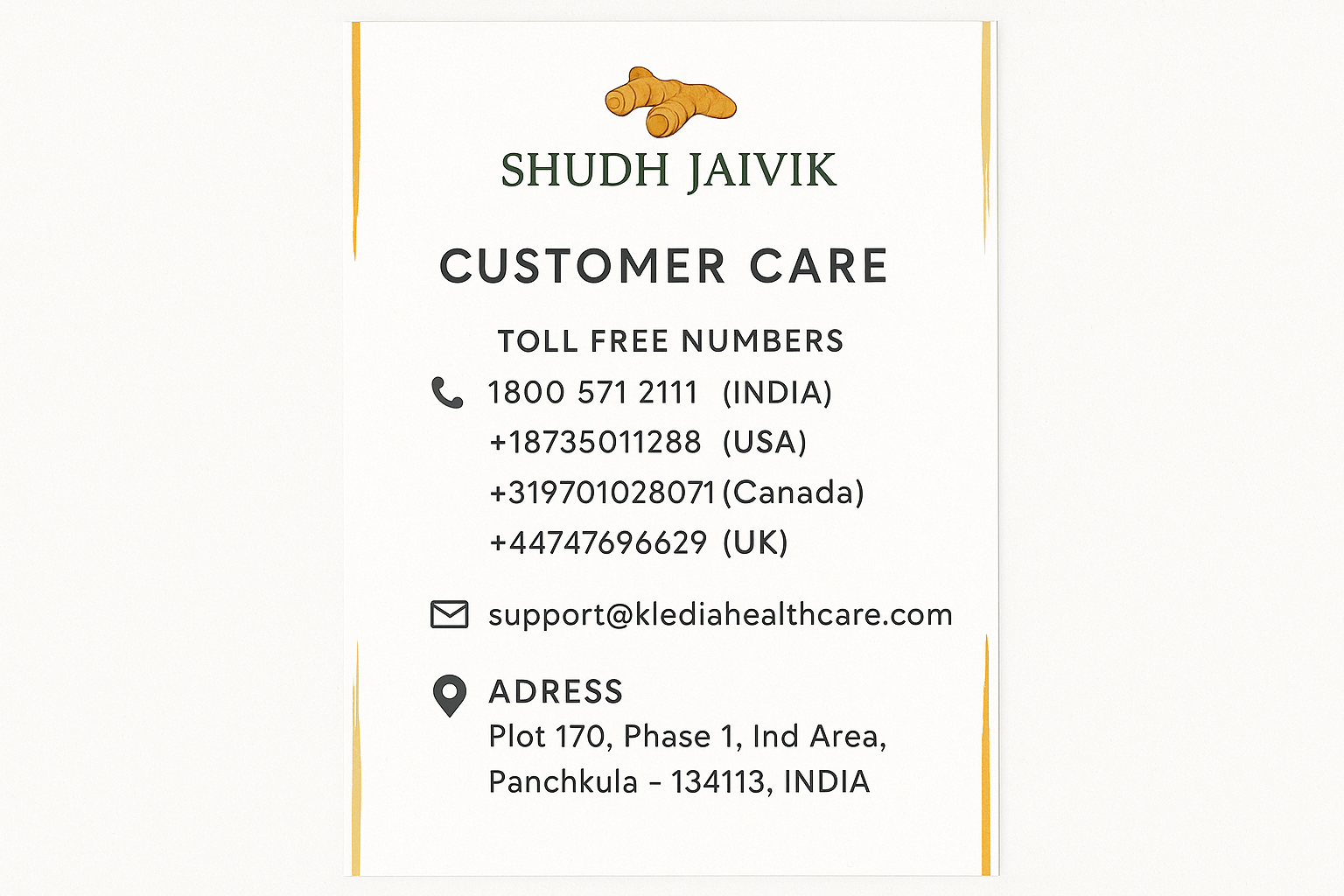 Customer Care Contact