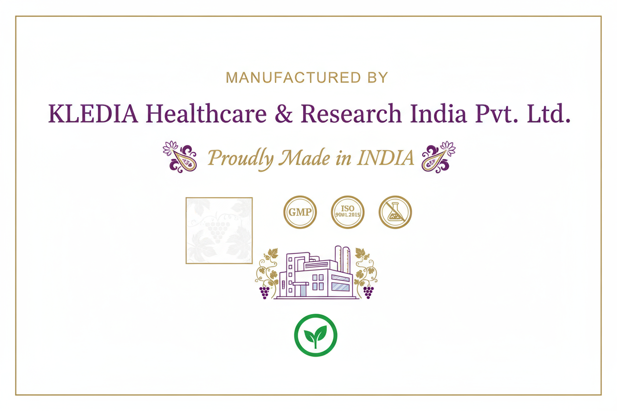 Manufactured by KLEDIA