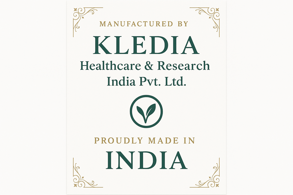 Manufactured by KLEDIA
