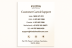 Customer Care Information