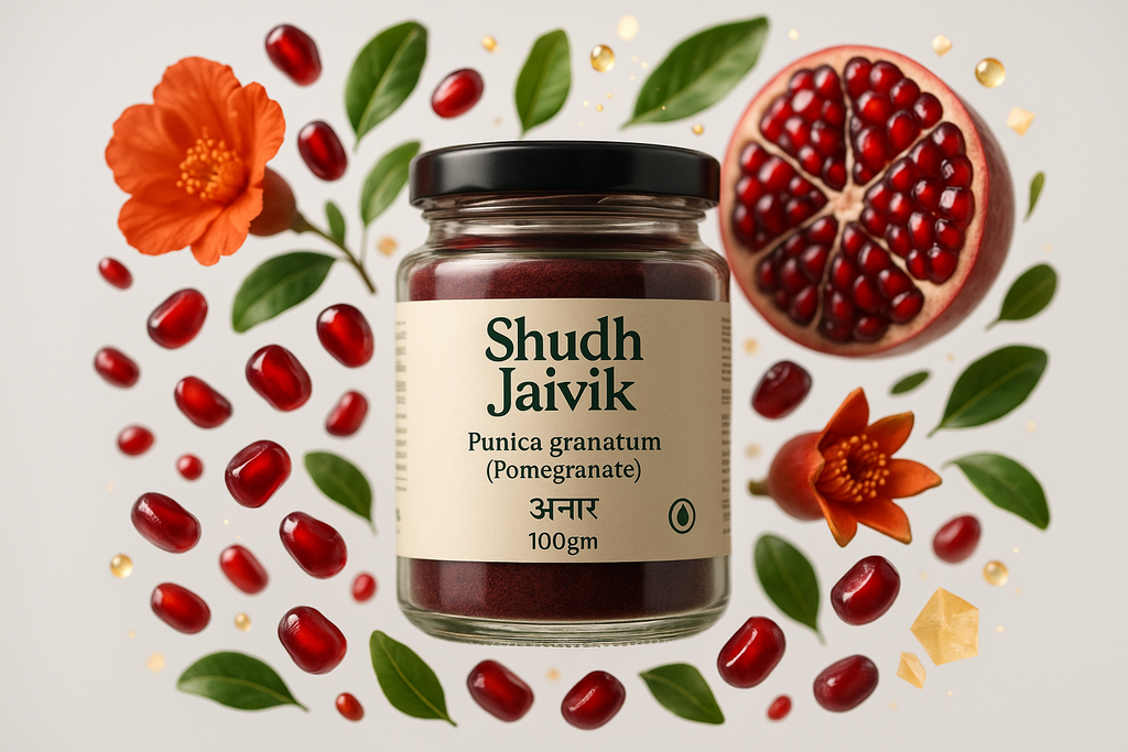 Shudh Jaivik Pomegranate - Natural Ingredients Creative