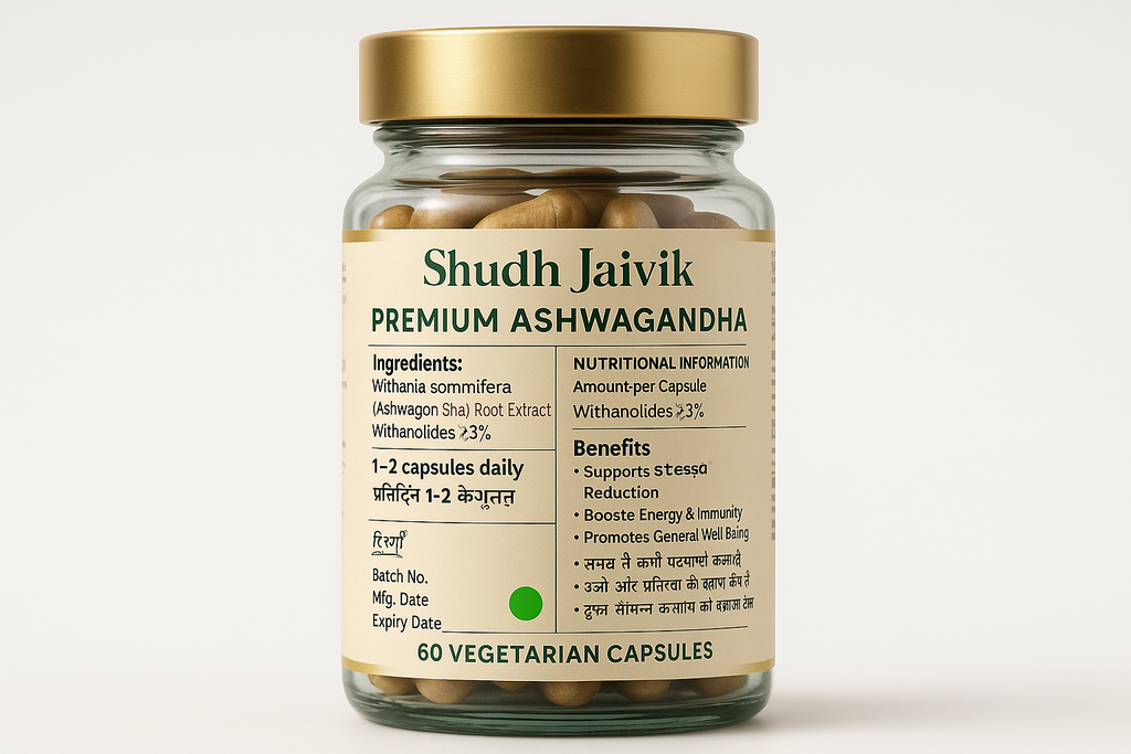 Back Label - Ingredients & Information