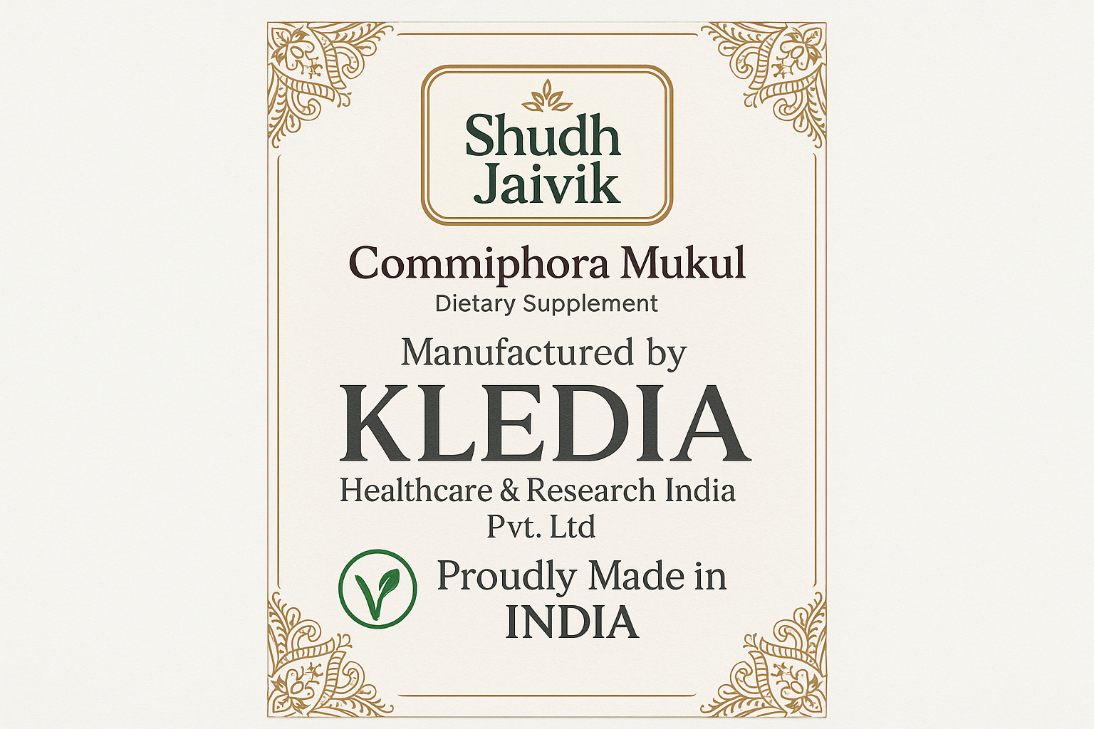 Manufactured by KLEDIA Healthcare