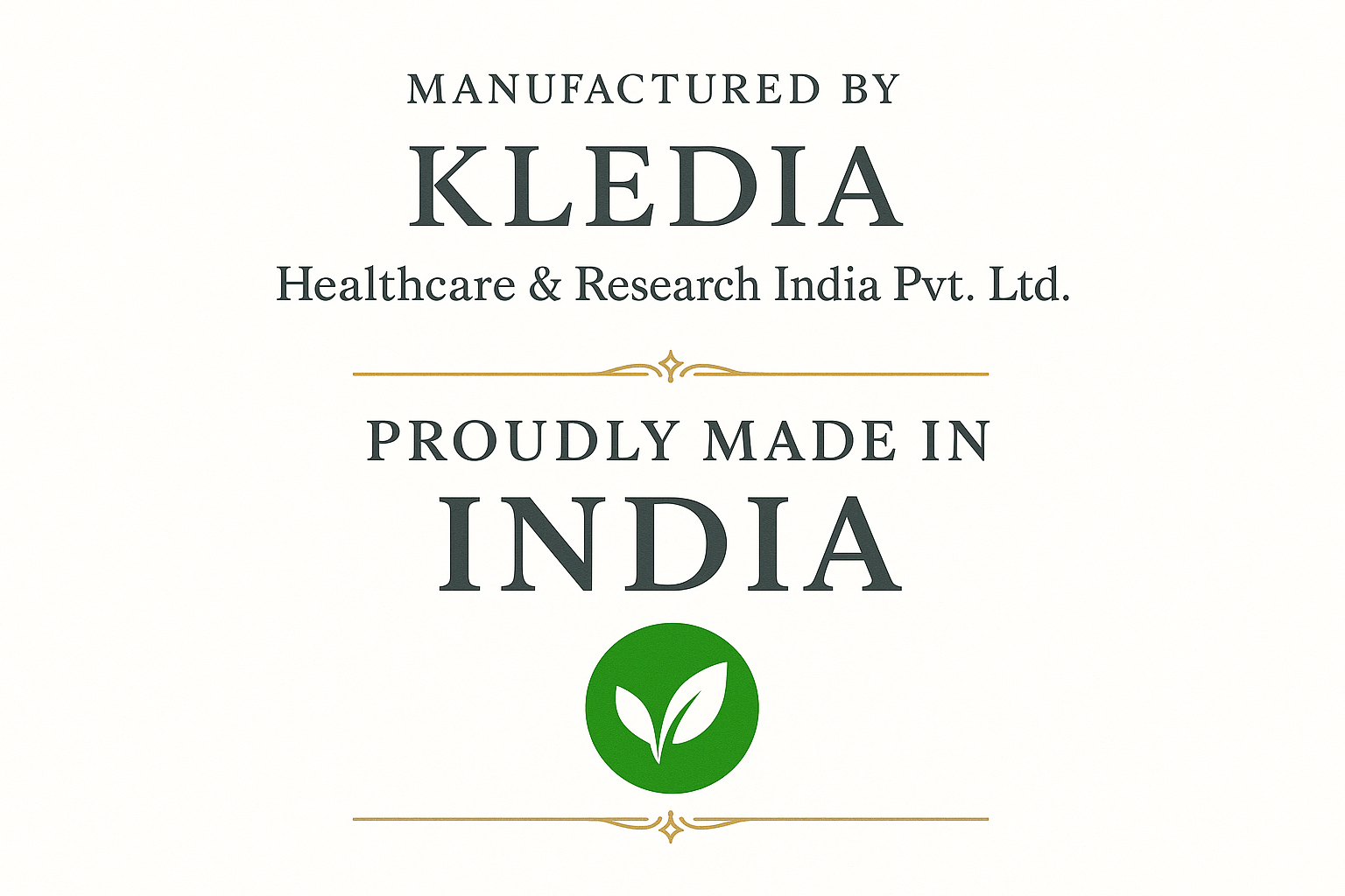 KLEDIA Healthcare - Made in India