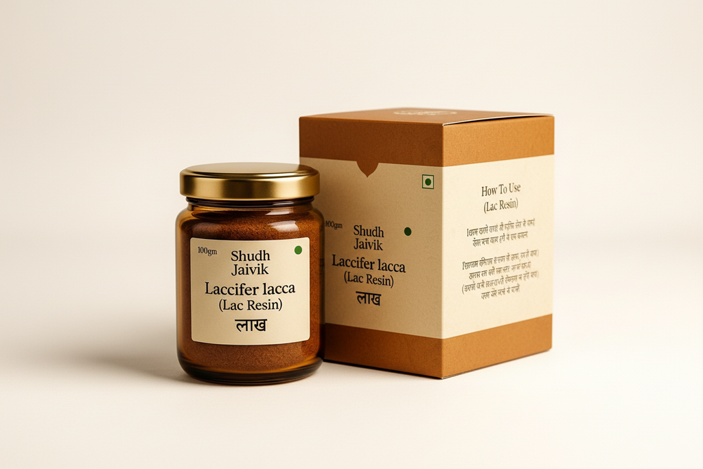 Shudh Jaivik Laccifer lacca - With Packaging