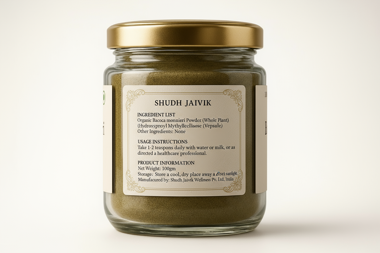 Back Label - Ingredients