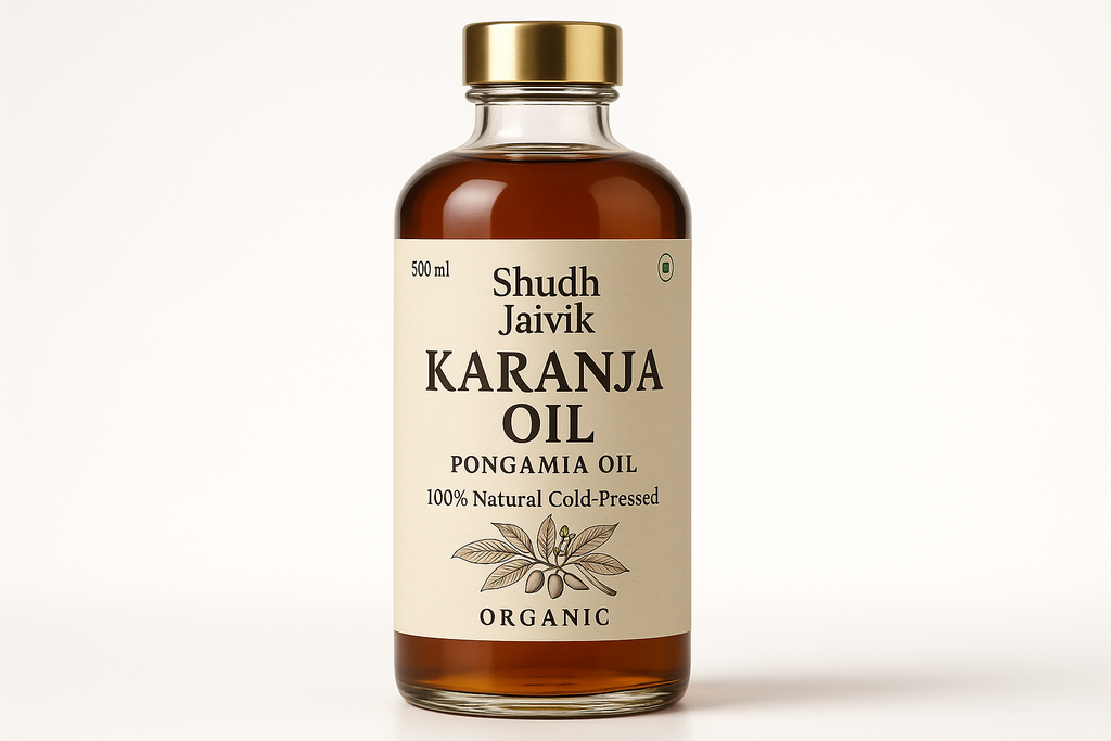Front View - Karanja Oil