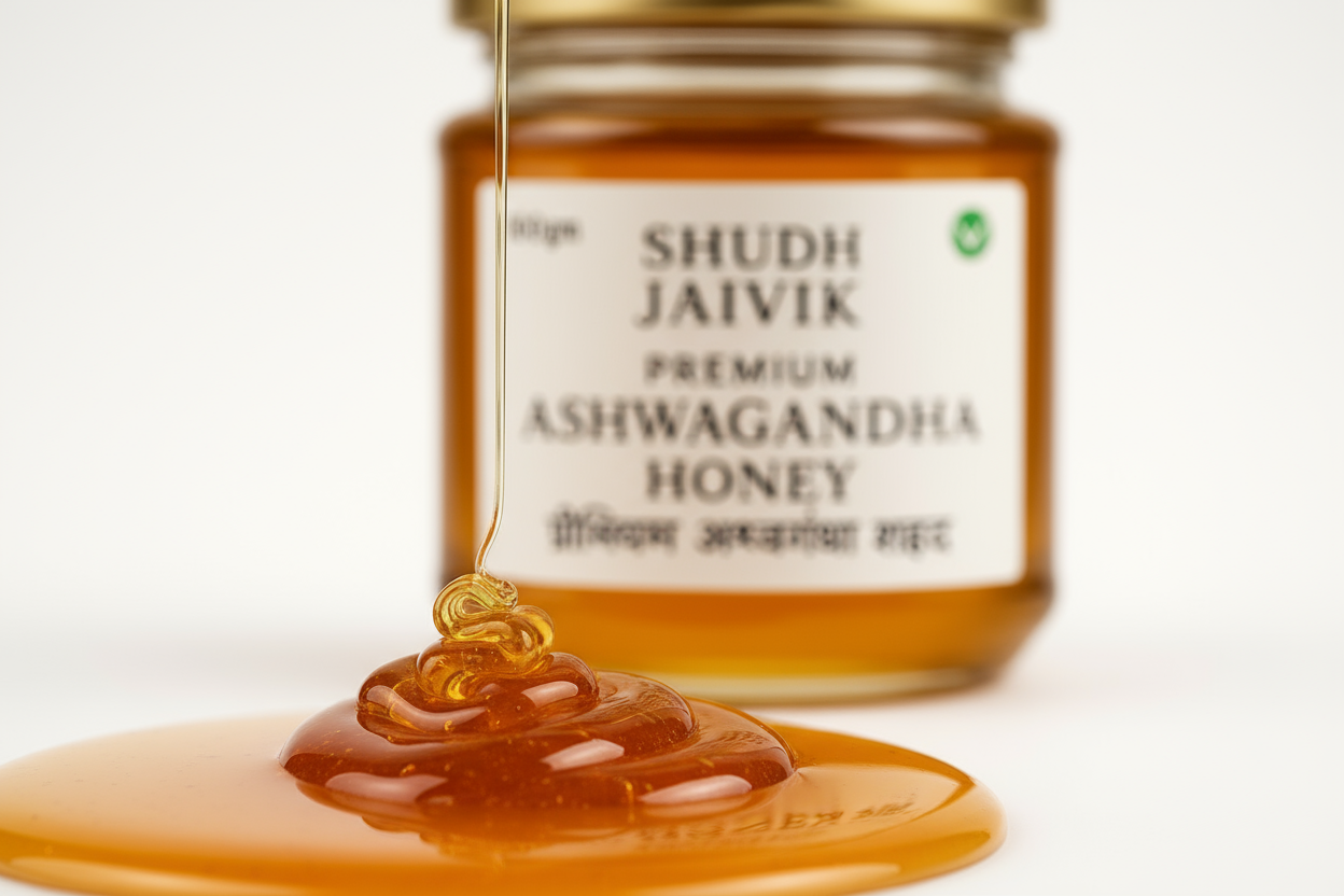 Macro Texture - Honey Close-up