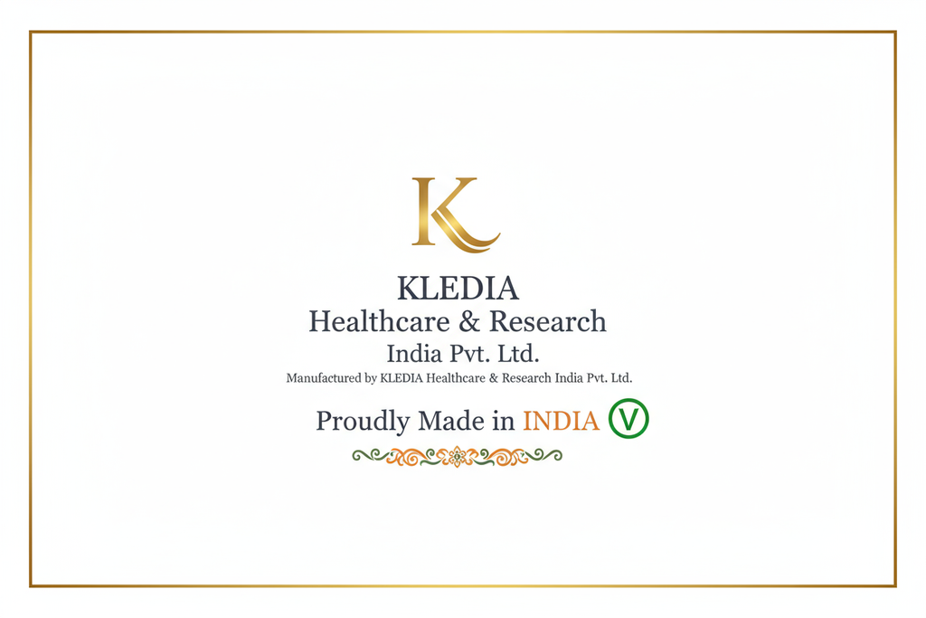 Manufactured by KLEDIA Healthcare
