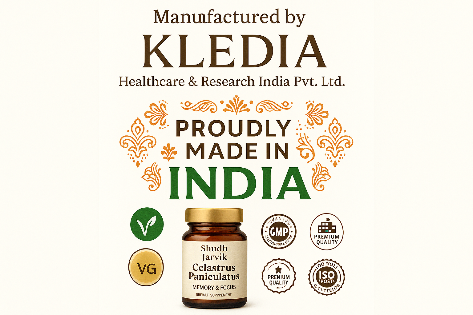 Manufactured by KLEDIA Healthcare