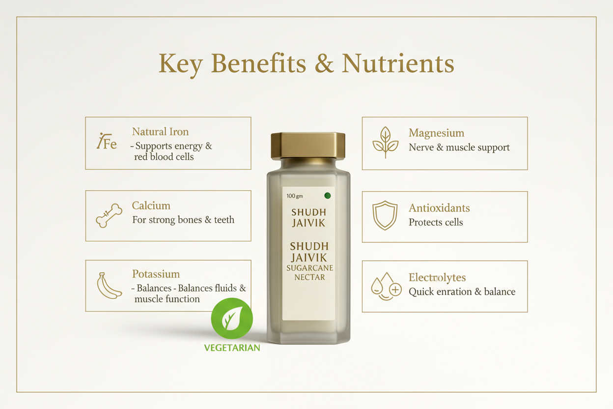 Key Benefits & Nutrients