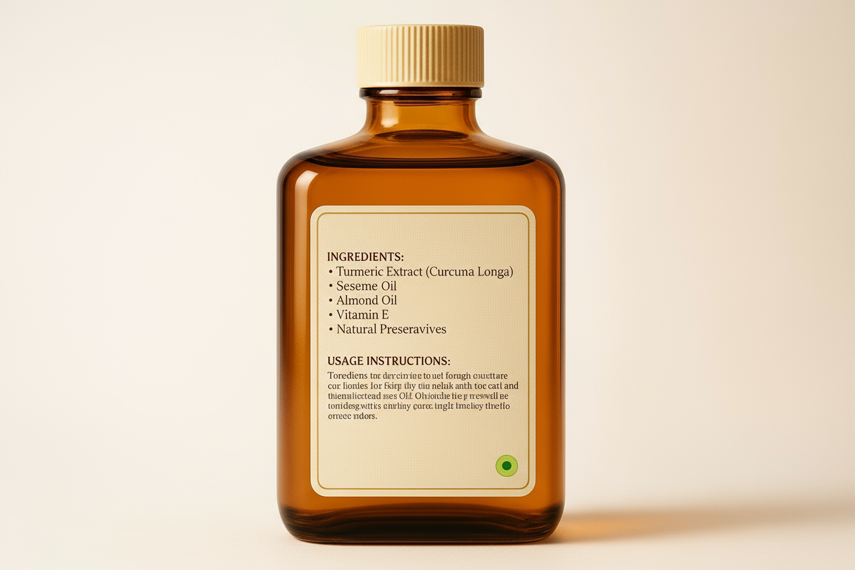 Back View - Ingredients Label