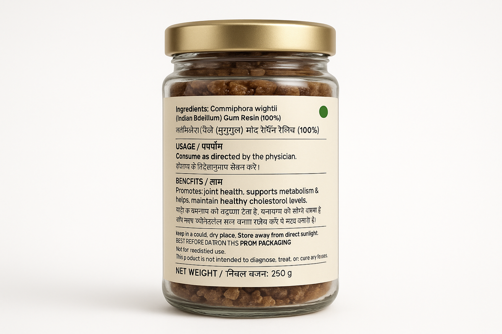 Back Label - Ingredients