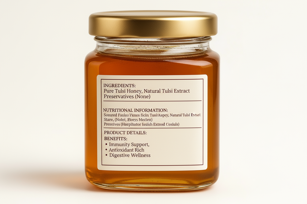 Back Label - Ingredients
