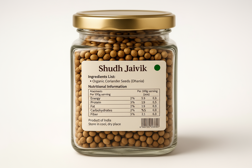 Back Label - Ingredients View