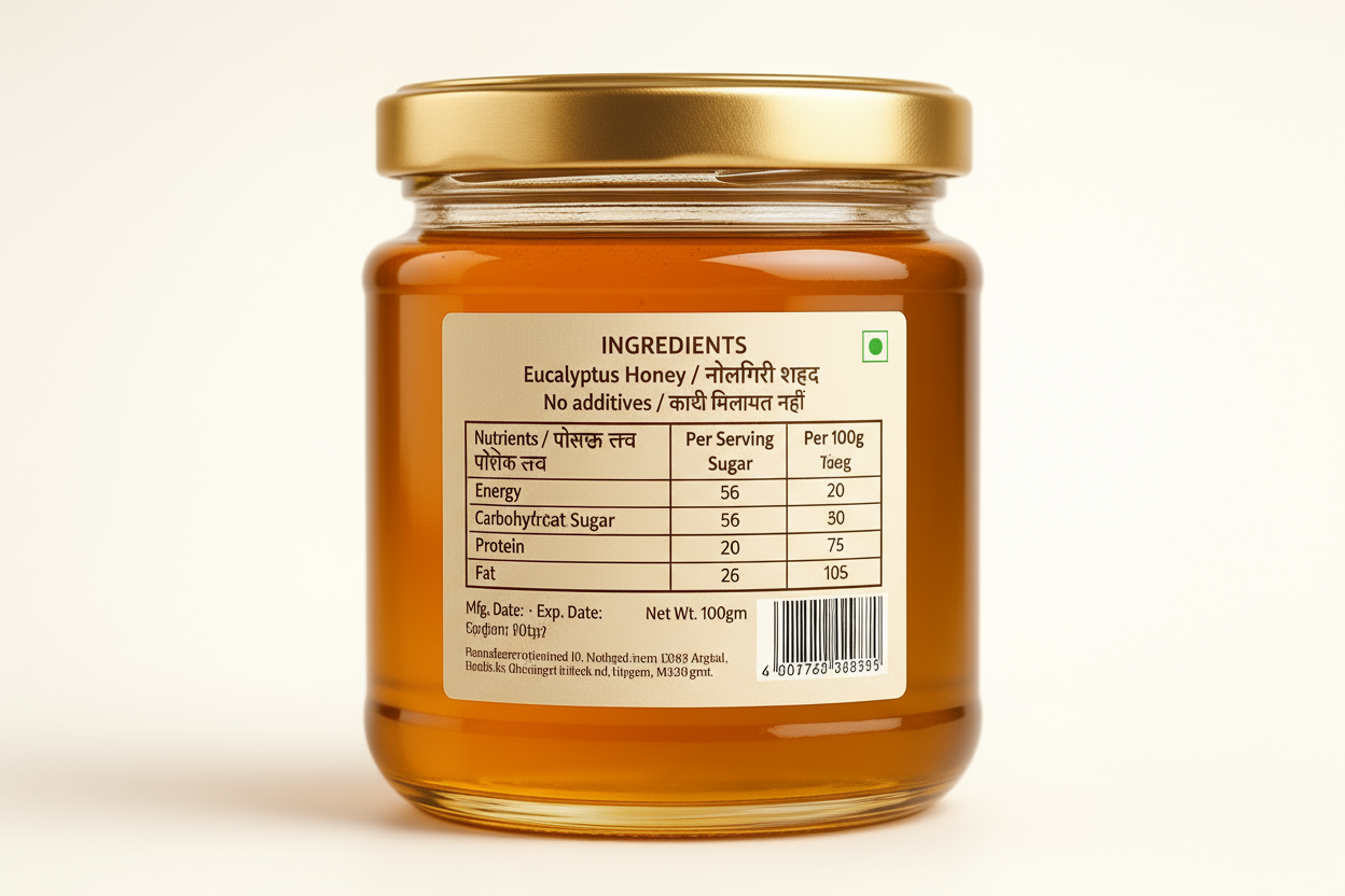 Back Label - Ingredients View