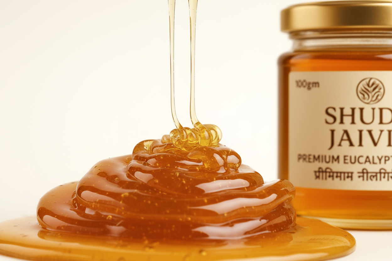 Macro Texture - Honey Close-up