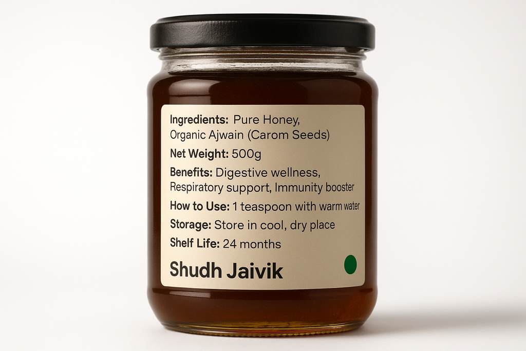 Back Label - Ingredients