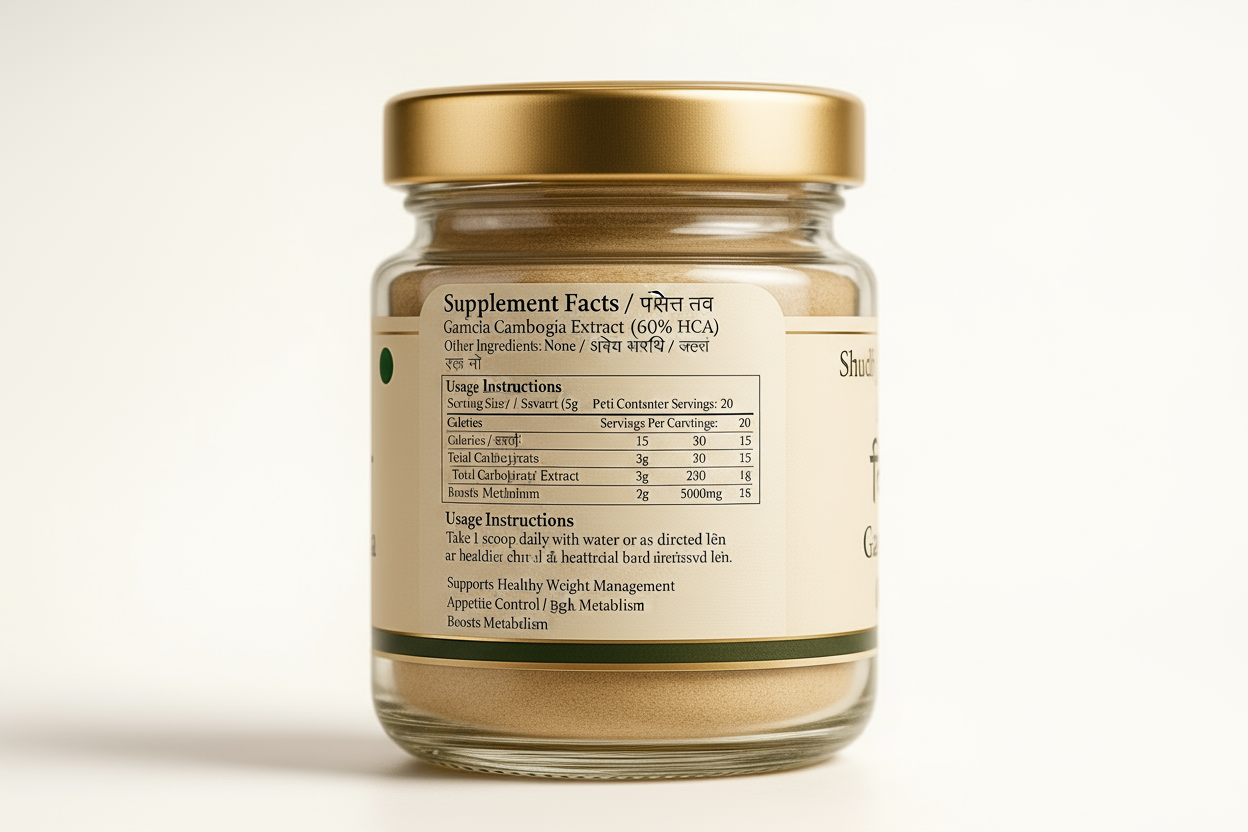 Back Label - Ingredients