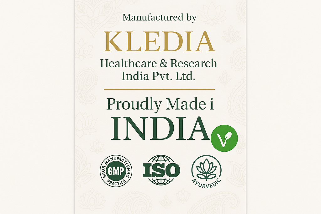 Manufactured by KLEDIA Healthcare