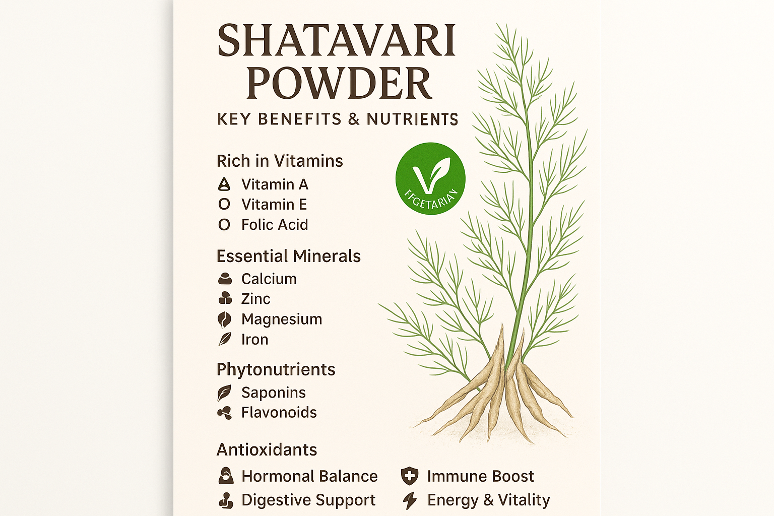 Benefits - Vitamins & Minerals