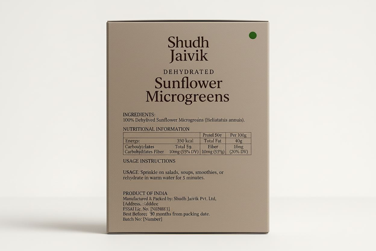 Back Label - Ingredients