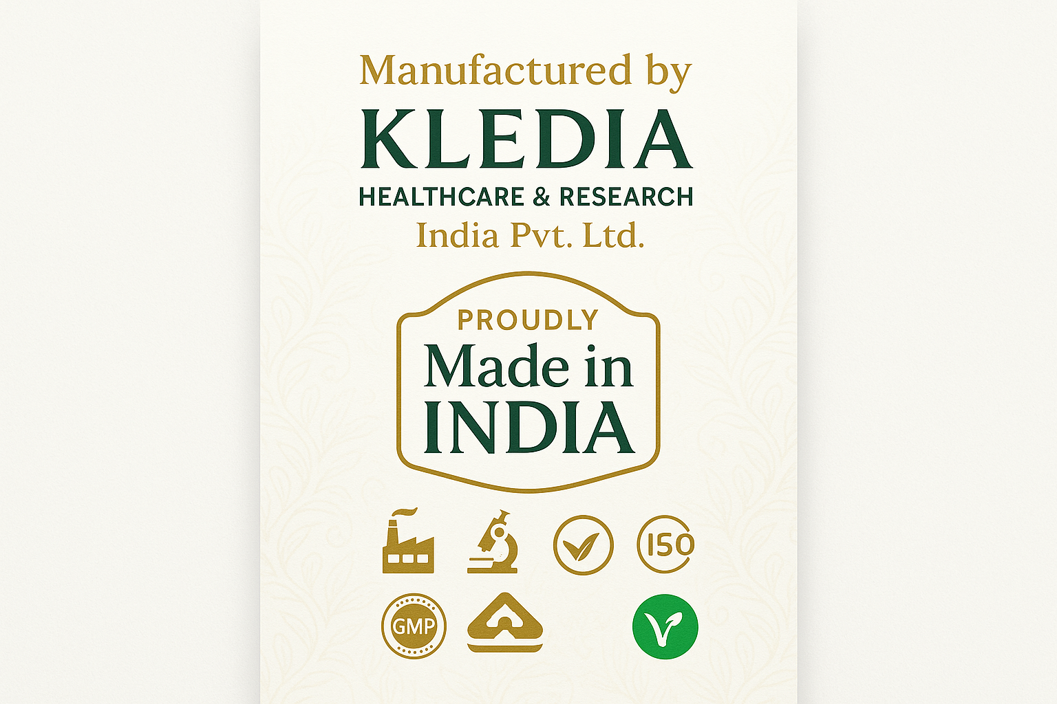 KLEDIA Healthcare Manufacturer
