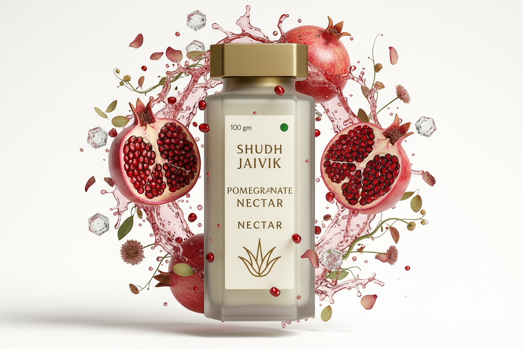 Shudh Jaivik Pomegranate Nectar - Ingredient Creative