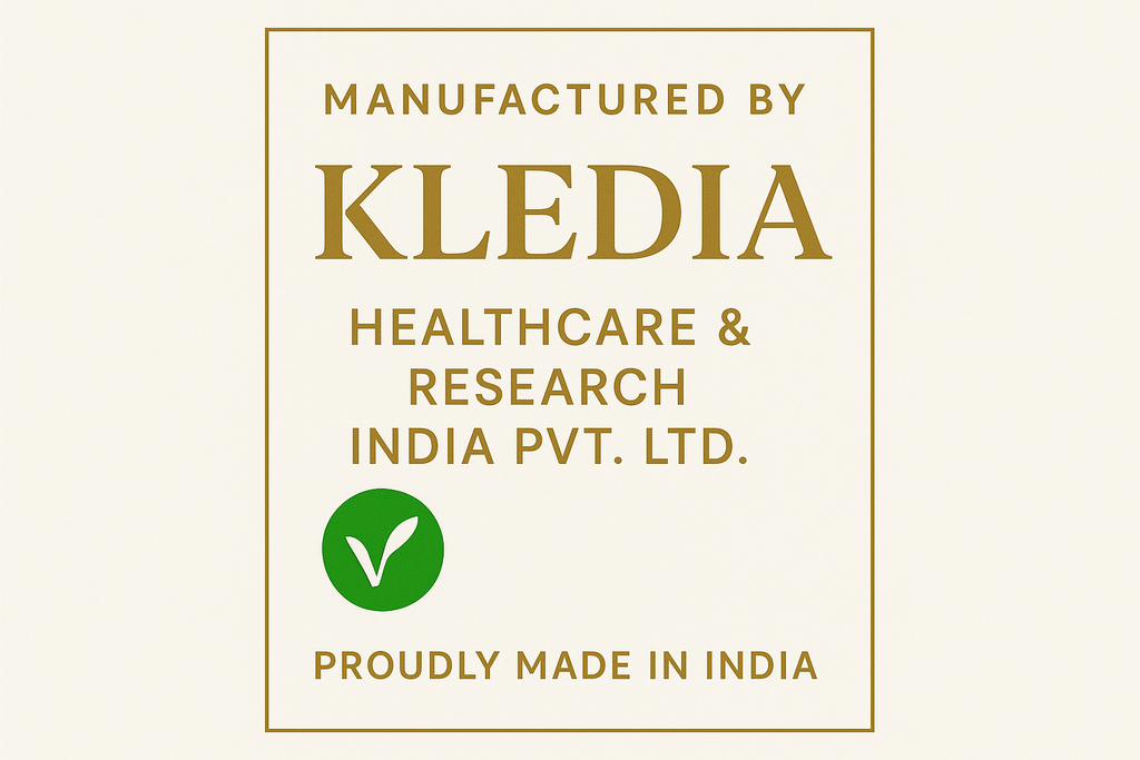 Manufactured by KLEDIA Healthcare