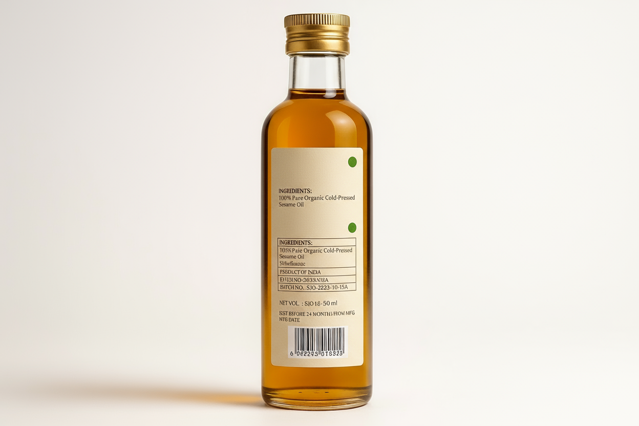 Back Label - Ingredients