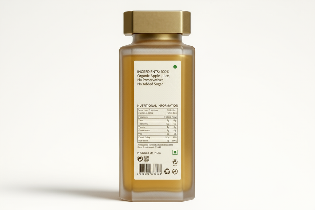 Back View - Ingredients Label